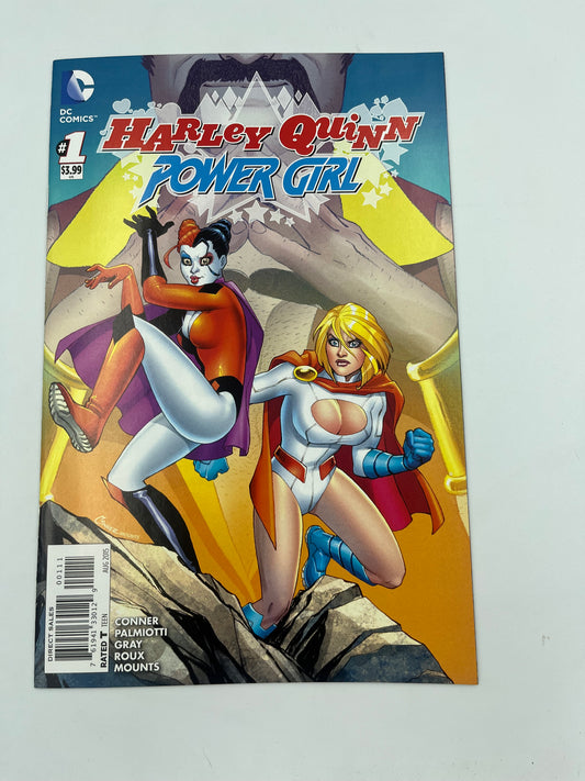 Harley Quinn and power girl #1