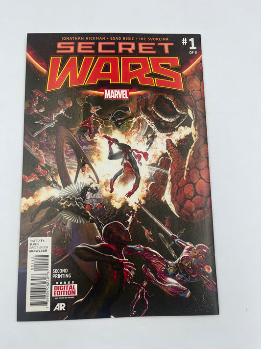 Secret wars #1 2nd print