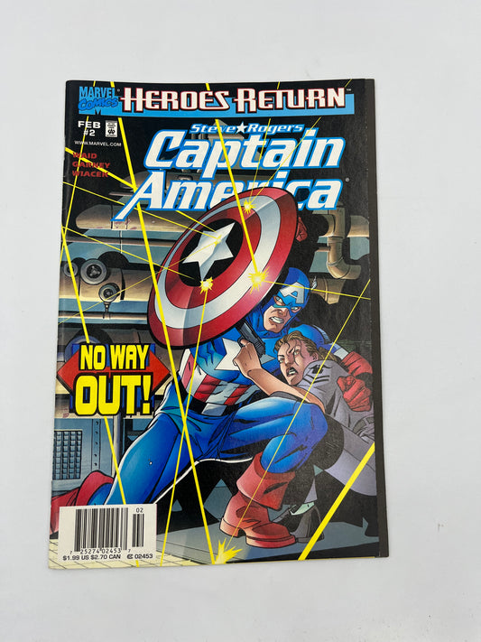Steve Rogers Captain america #2
