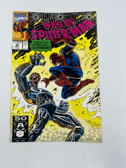 Web Of Spider-man #80