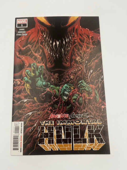 Absolute carnage Immortal Hulk #1