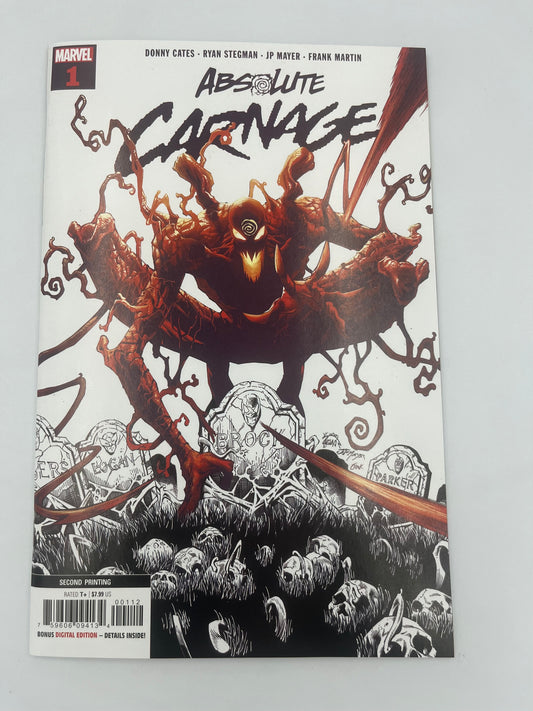 Absolute Carnage #1 2nd print