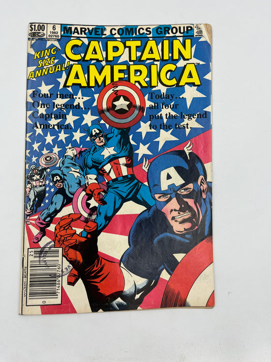 Captain America annual #6