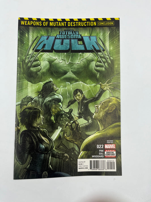 Totally Awesome hulk #22 2nd print
