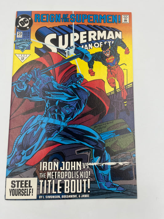 Superman Man Of steel #23