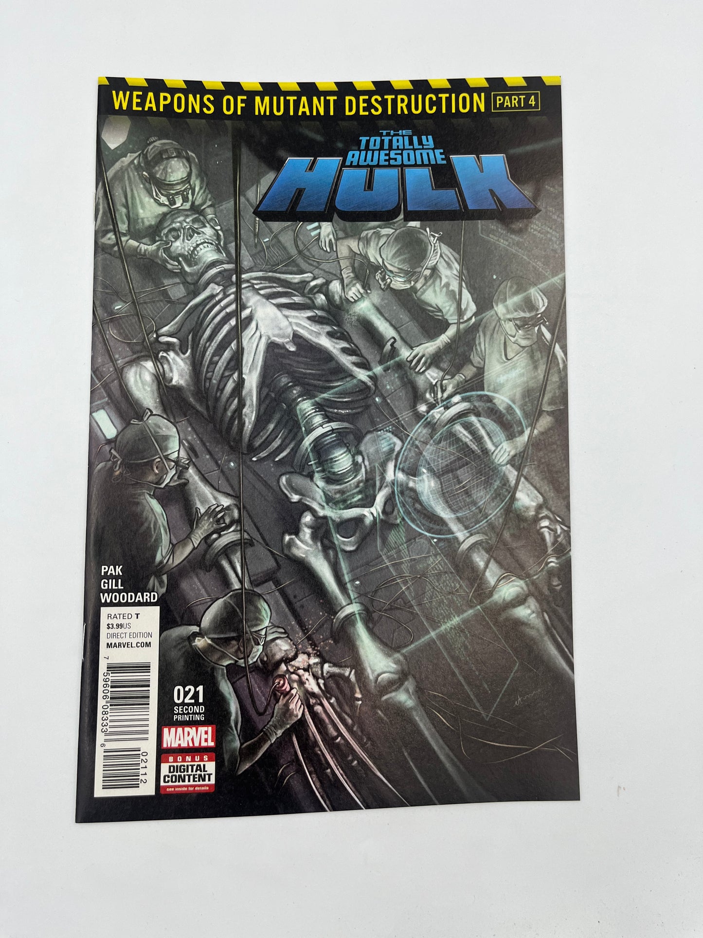Totally Awesome hulk #21 2nd print