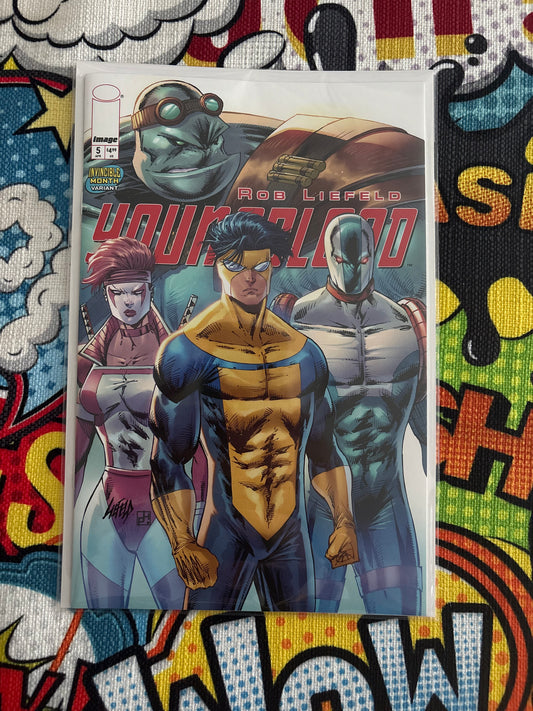 Youngblood #5 invincible team up var