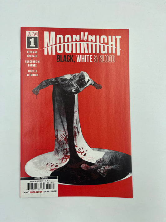 Moon Knight Black white and Blood #1 2nd print