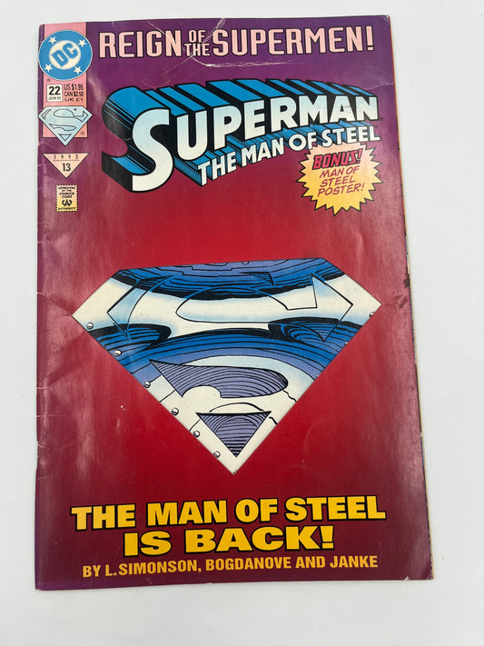 Superman man of steel #22