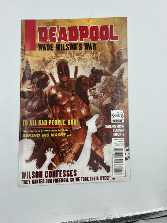 Deadpool wade wilsons war #1