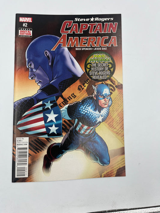 Captain America steve rogers #2