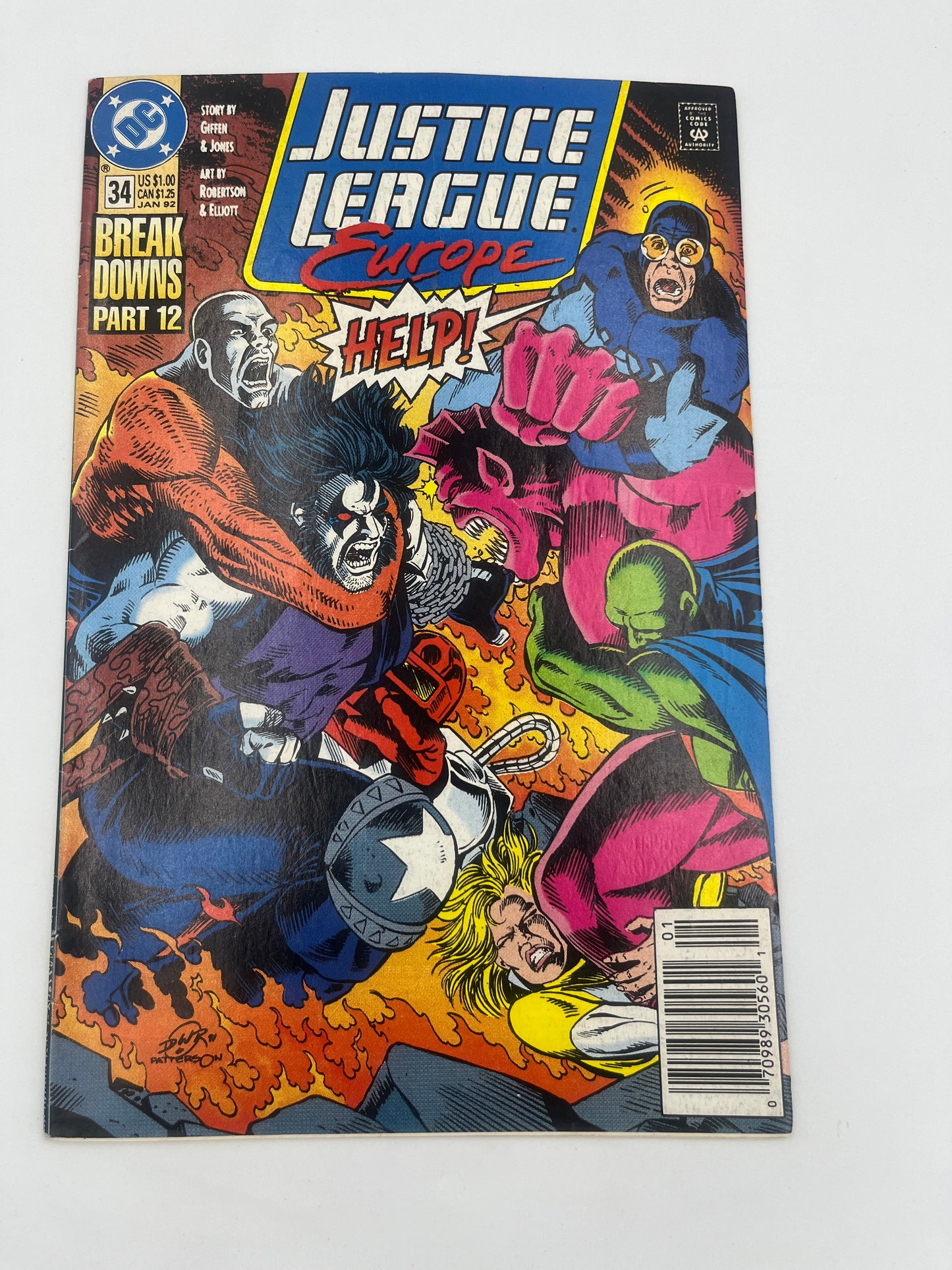 Justice league of Europe #34
