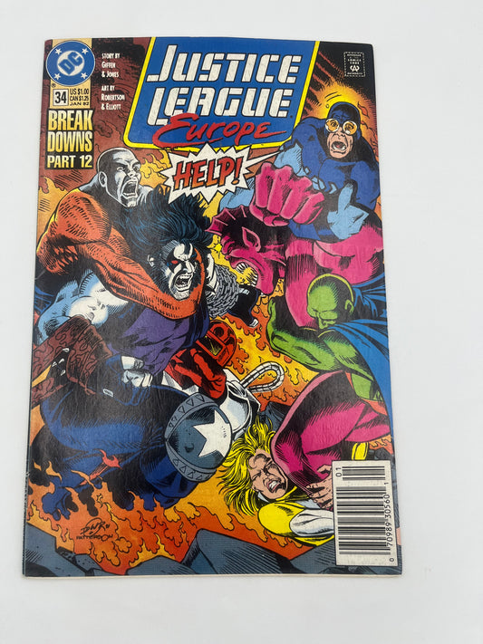 Justice league of Europe #34