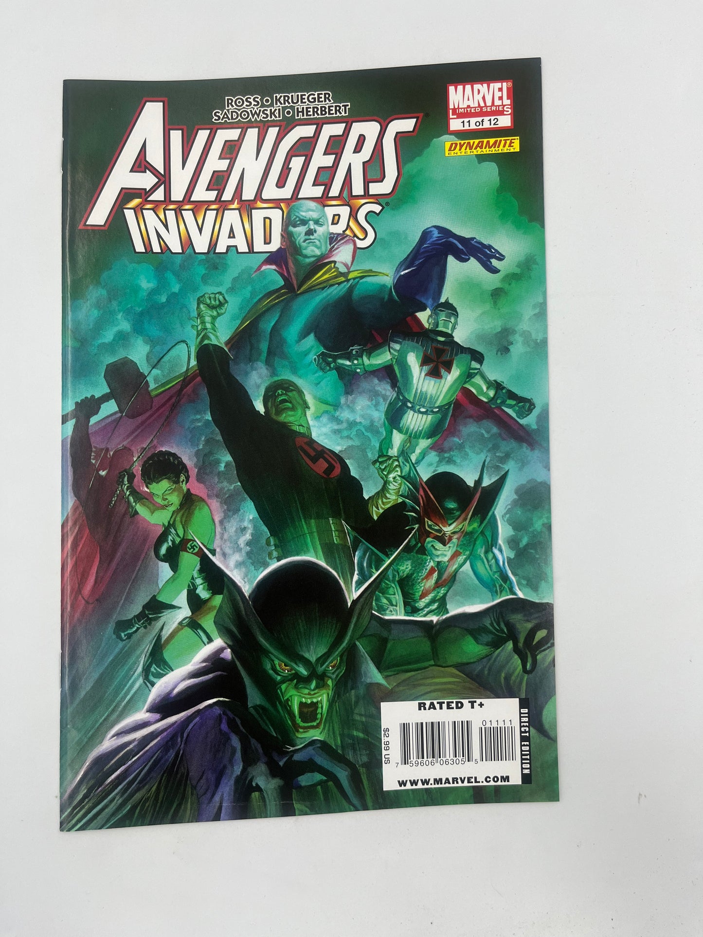 Avengers Invaders #1-12 complete set