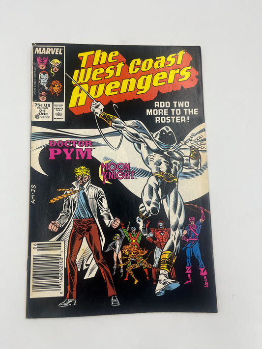 The West Coast Avengers #21