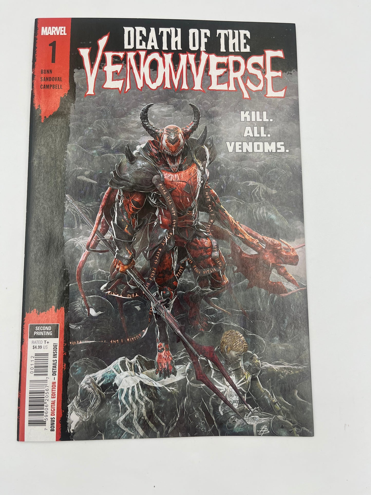 Death of Venomverse #1 2nd print