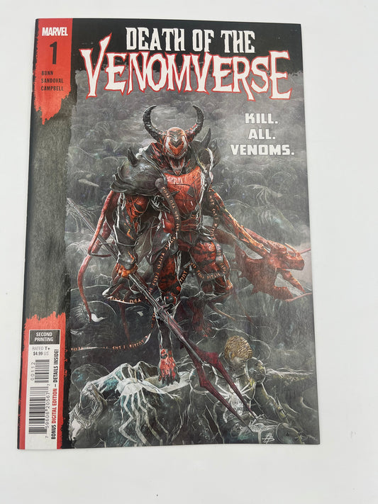 Death of Venomverse #1 2nd print