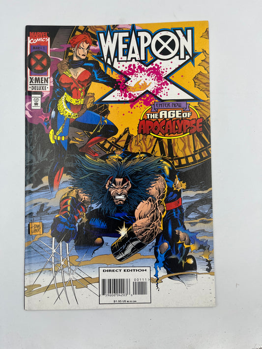 Weapon x #1