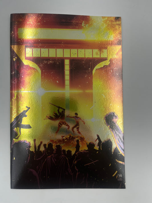 Dark crisis #2 virgin foil