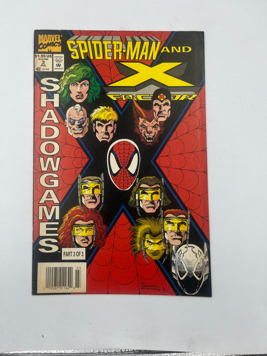Spider-man and X-Factor shadowgames #3
