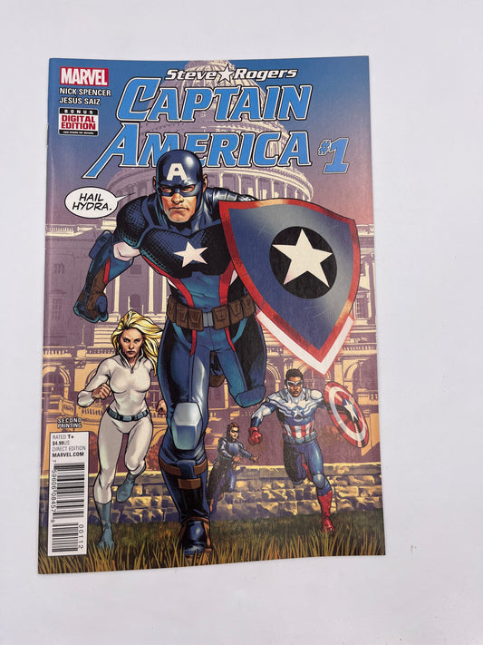 Captain America Steve Rogers #1