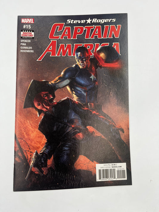 Steve Rogers Captain America #15