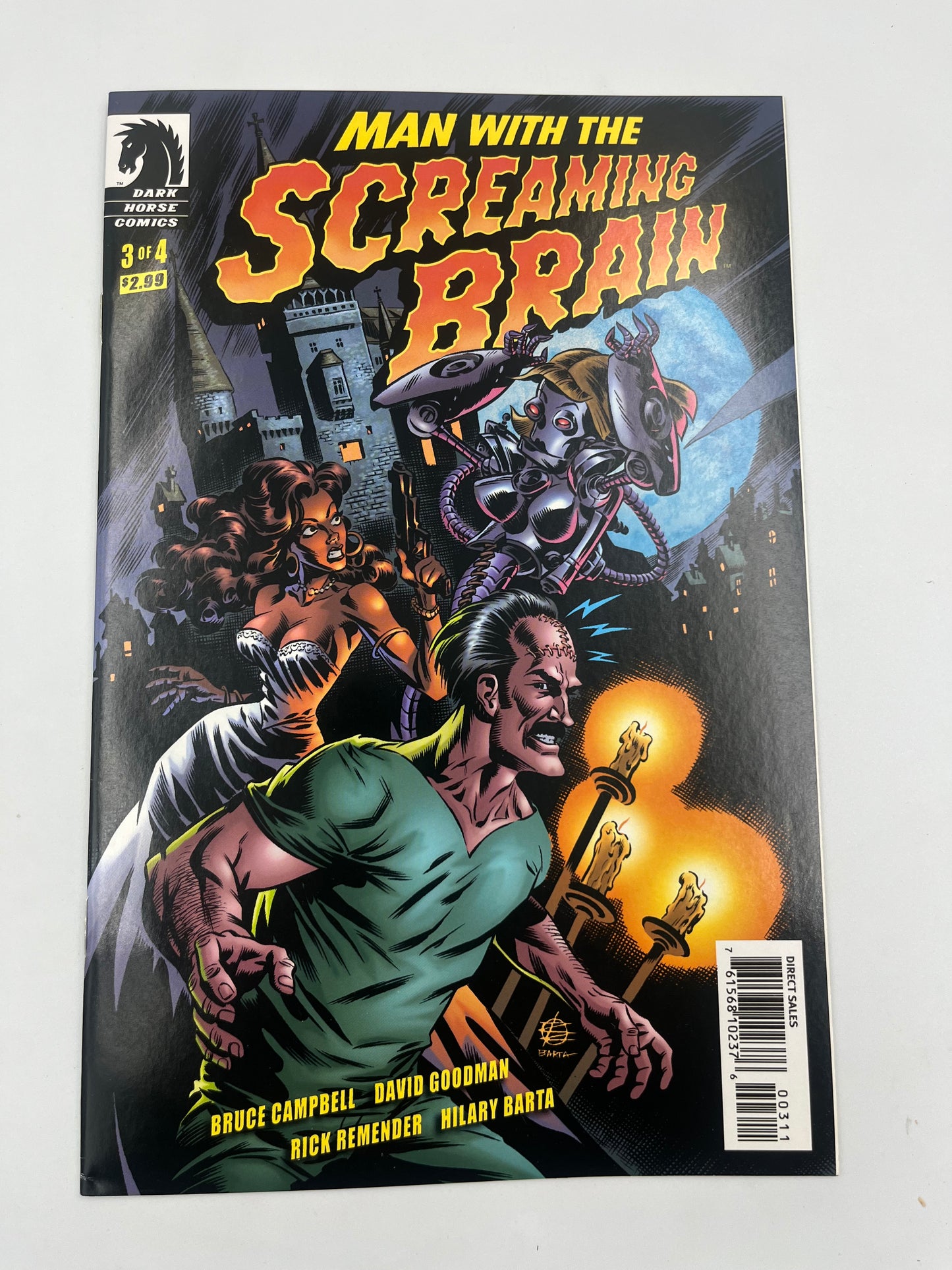 Man with the screaming Brain #3