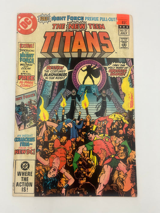 The New teen titans #21