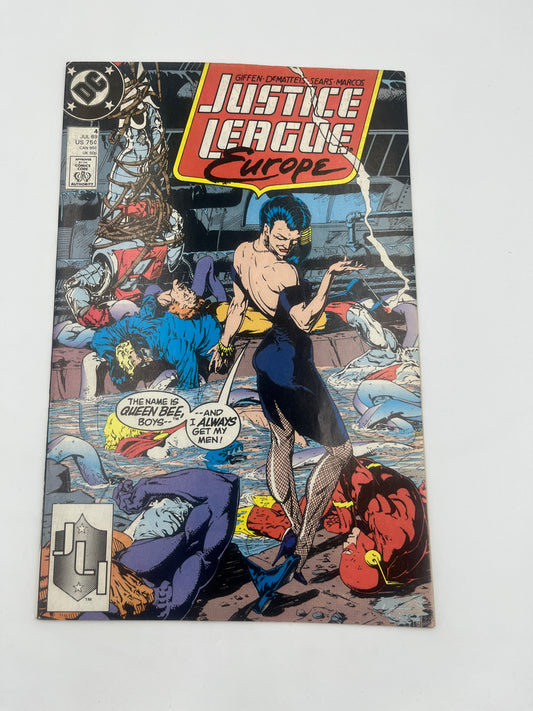 Justice league of Europe #4