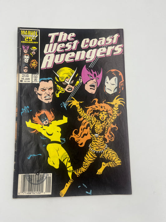 The West Coast Avengers #16