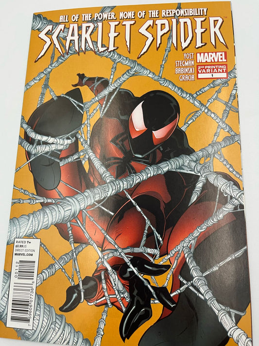 Scarlet Spider-man #1 2nd print