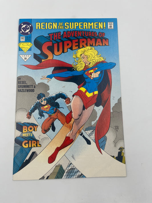 Adventures Of Superman #502