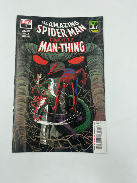 Spider-man Curse of the Man thing #1