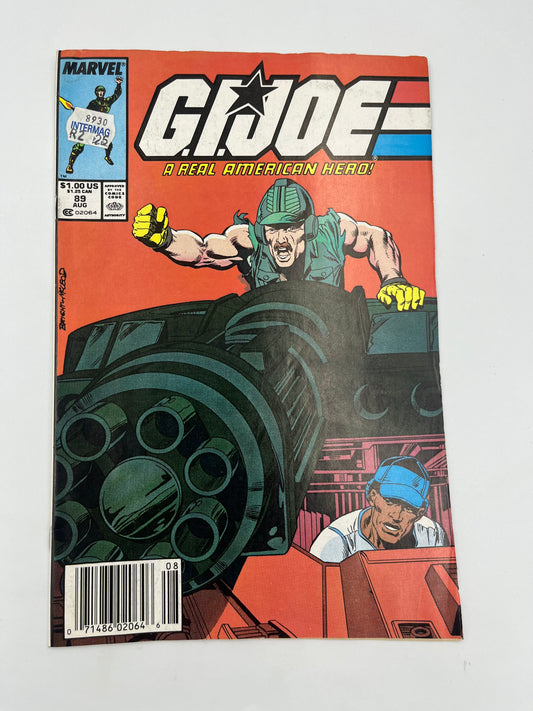 Gi Joe a real american Hero #89