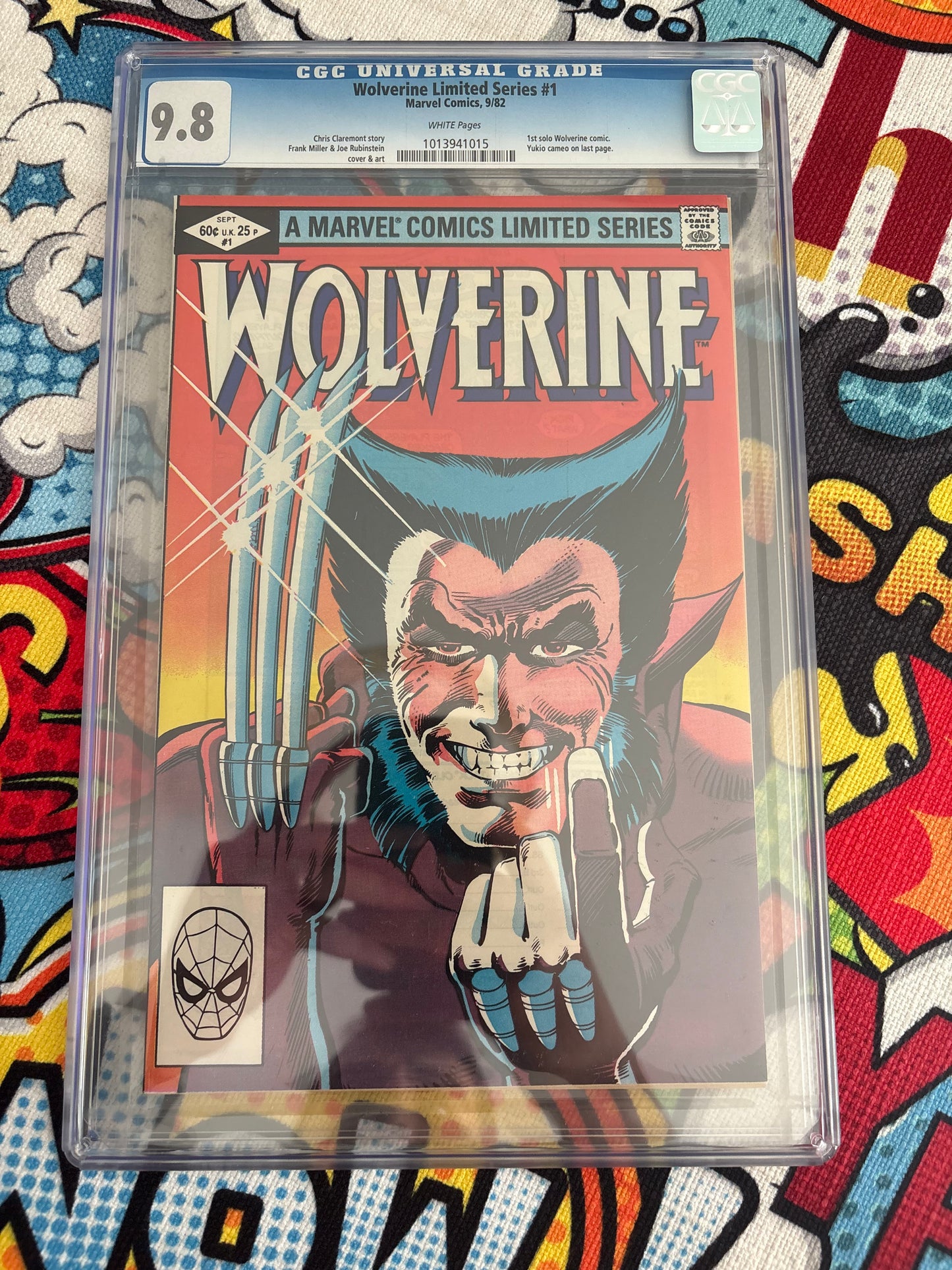 Wolverine #1 graded 9.8💪🏻🔥