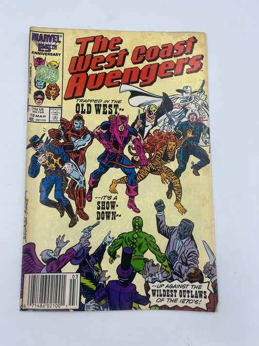 The West Coast Avengers #18