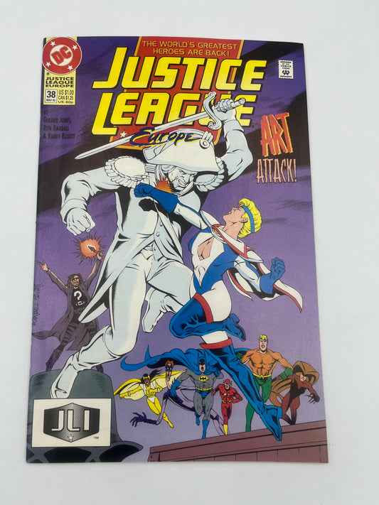 Justice league of Europe #38