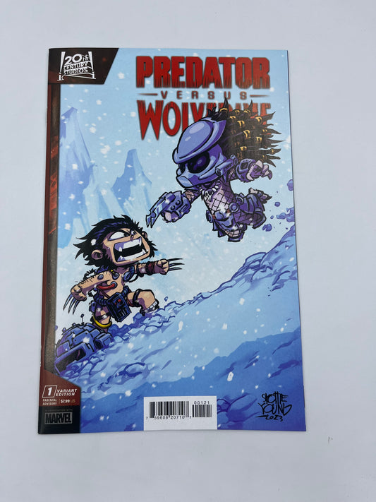 Predator vs Wolverine #1