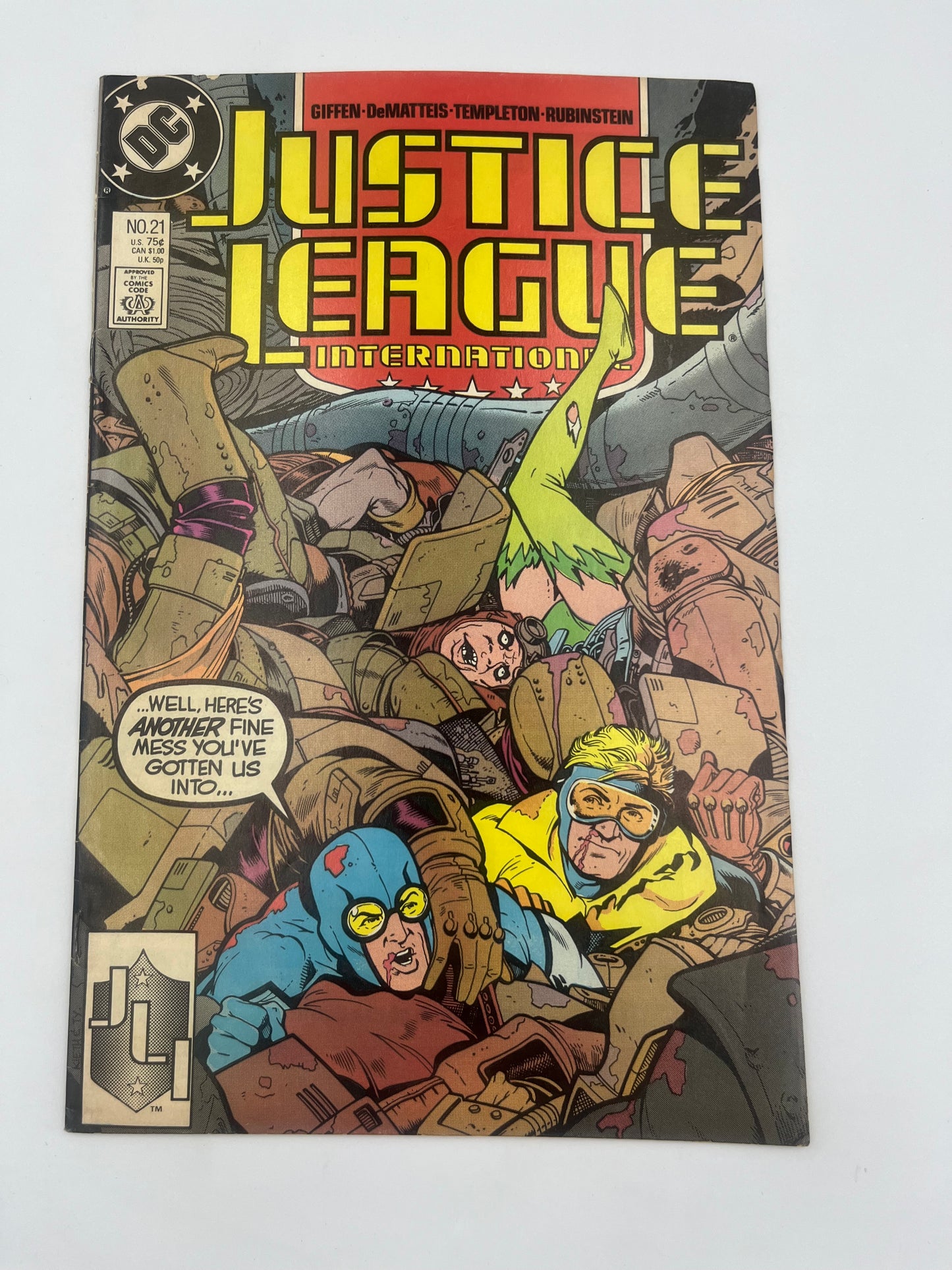 Justice league International #21