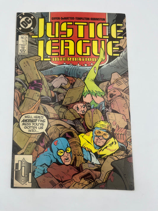 Justice league International #21