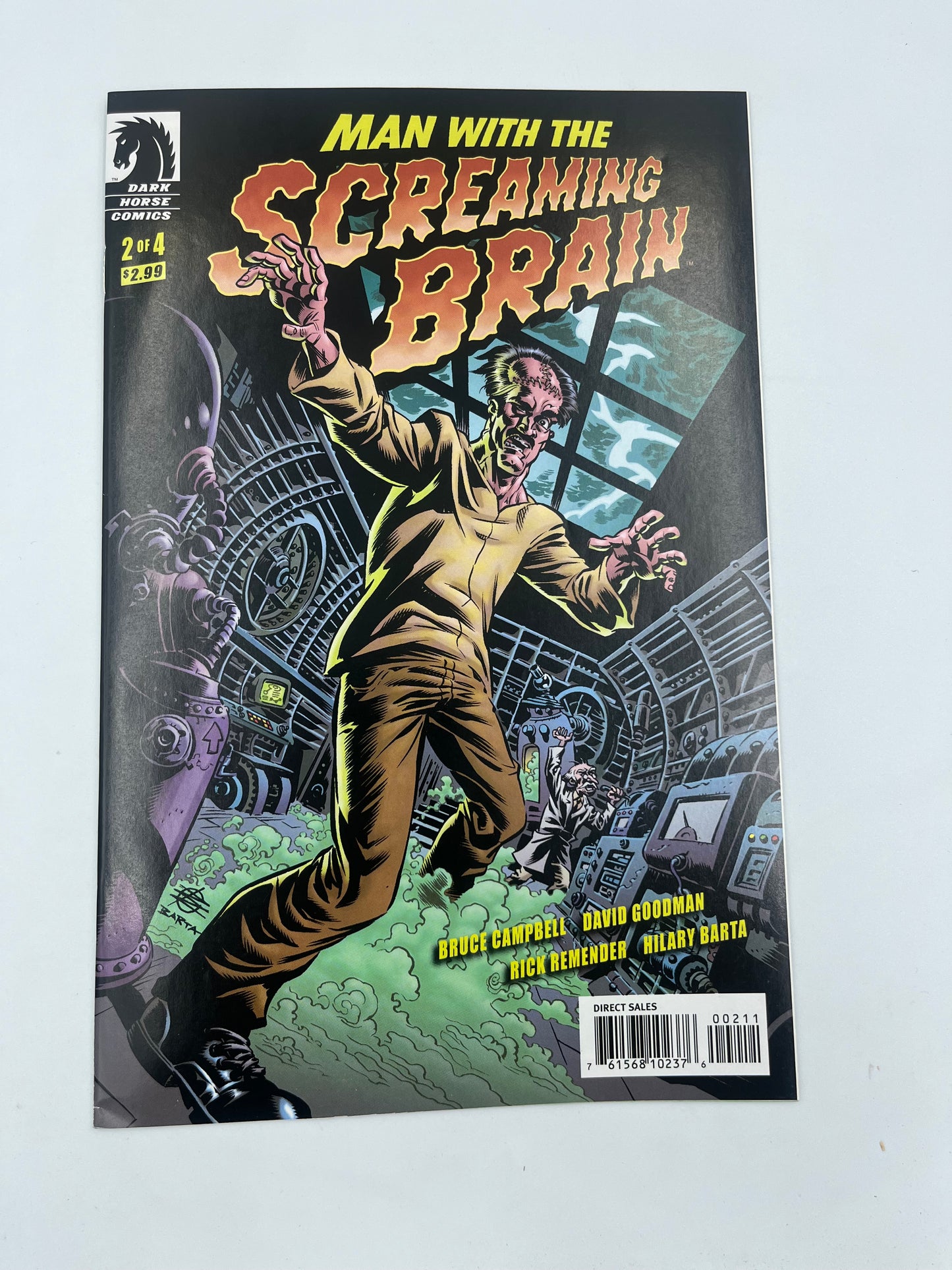Man with the screaming Brain #2