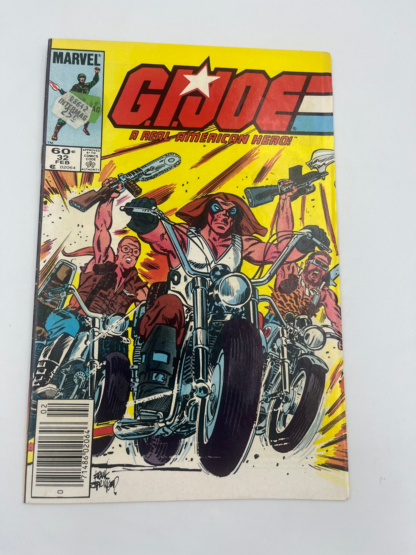 Gi Joe a real American Hero #32