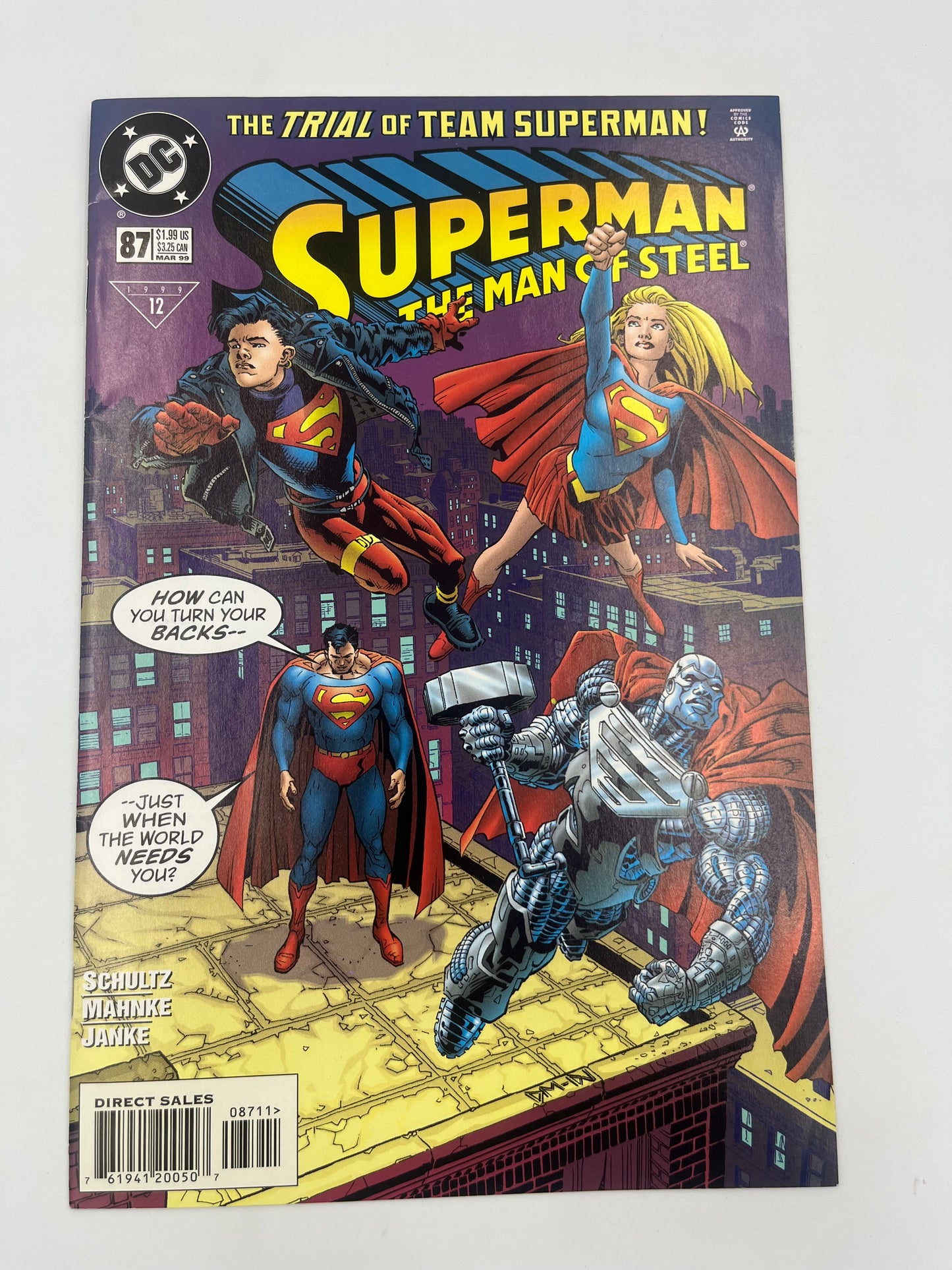 Superman Man Of steel #87