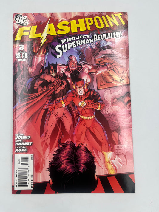 Flashpoint Project superman #3