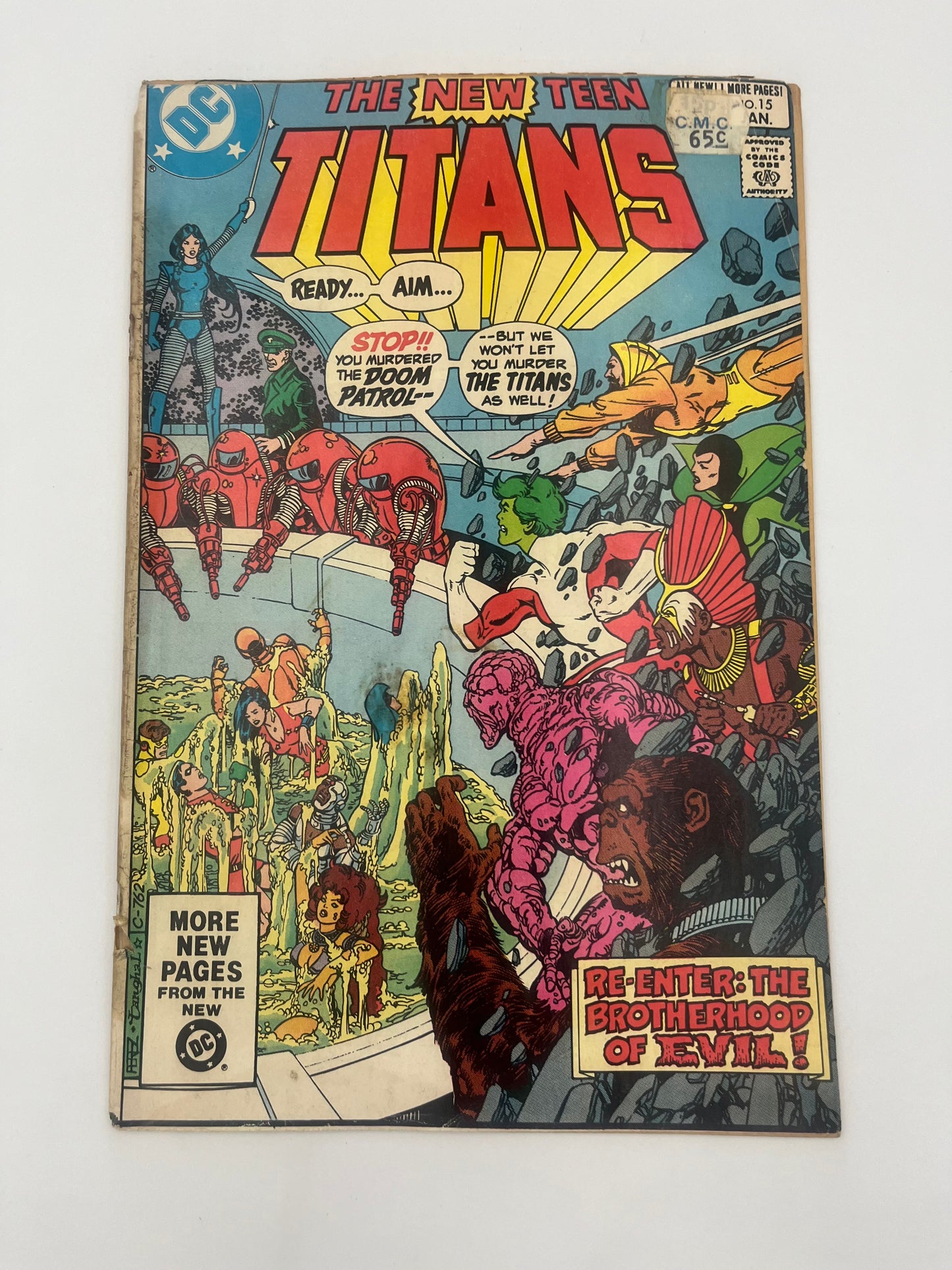 The new teen titans #15