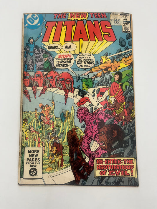 The new teen titans #15