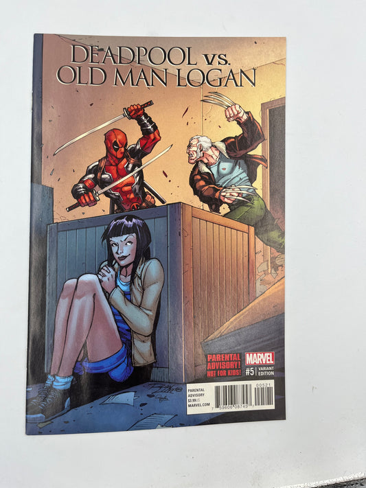 Deadpool vs old man logan #5