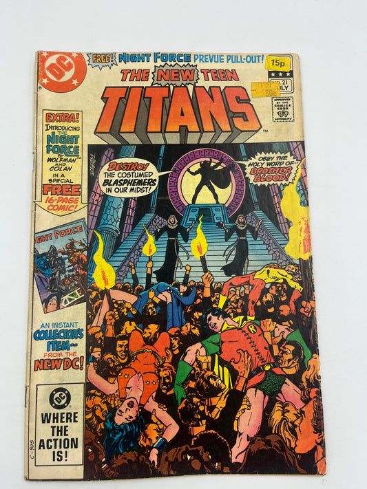 The new teen titans #21