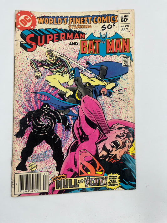 Worlds finest comics #293