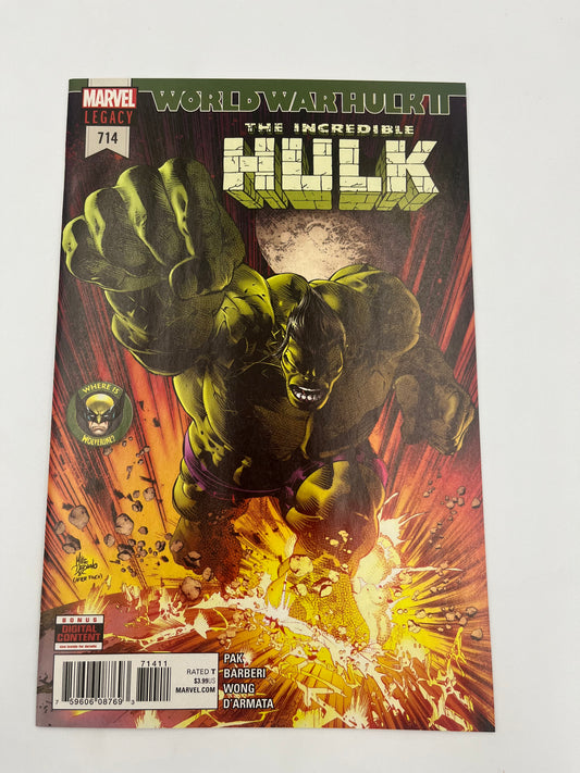 Incredible Hulk #714